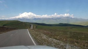 Дорога в Джилы Су из Кисловодска