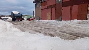 Тест бульдозерного отвала для чистки снега. Инжекторный дом на колесах ГАЗ-66