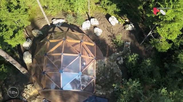 ЛАНДШАФТНЫЙ ДИЗАЙН НА ДАЧЕ. Космическая беседка у воды
