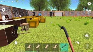 Начало постройки нового дома - Ocean is Home: Survival island