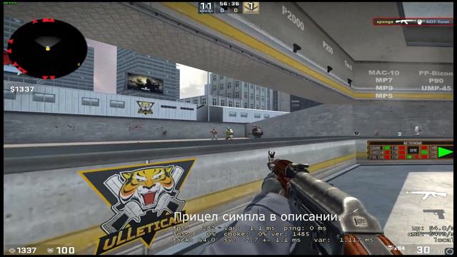 НОВЫЙ ПРИЦЕЛ СИМПЛА!!!
