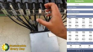 Huawei SUN2000-60KTL string inverter Mobile APP connection हिंदी में