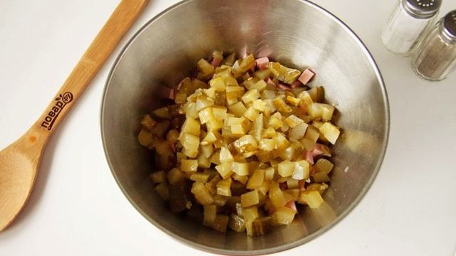 Оливье без моркови