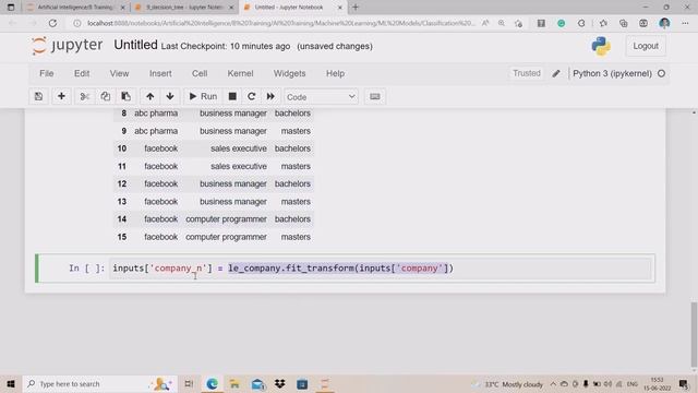 Machine Learning |09| Decision Tree code -2|Supervised Classification algorithms | Marathi | #pytho