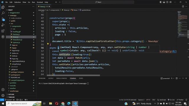 Create News App using React Js | React News App | ReactJS Projects