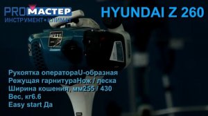 Бензокоса Z 260 HYUNDAI