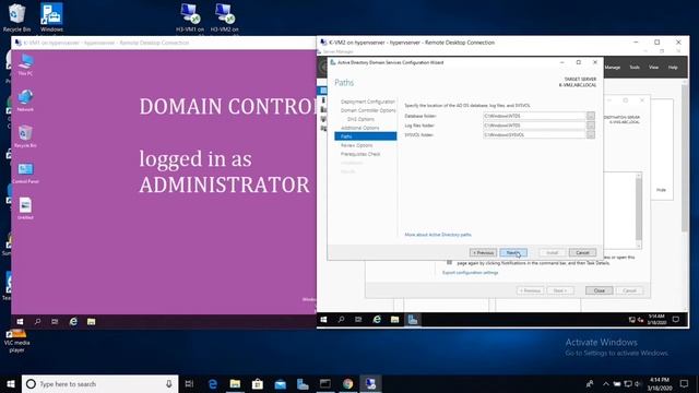 Install and configure Additional domain controller in windows server 2016 / 2019 смотреть онлайн
