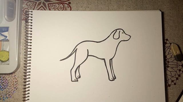 Как нарисовать далматинца смотреть онлайн