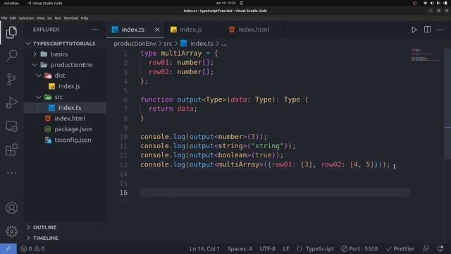 Generics In TypeScrip: Mastering Generics | Code with Prince | p11