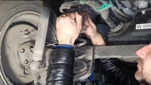 Как самому установить проставки под задние пружины toyota fielder hybrid
