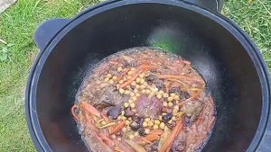 КАК ПРИГОТОВИТЬ ВКУСНЫЙ ПЛОВ, НА ПОЛ КИЛОГРАММА РИСА. НАСТОЯЩИЙ ПЛОВ В КАЗАНЕ.