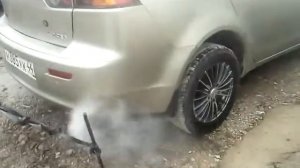 Mitsubishi Lanser 10, раскоксовка LAVR.