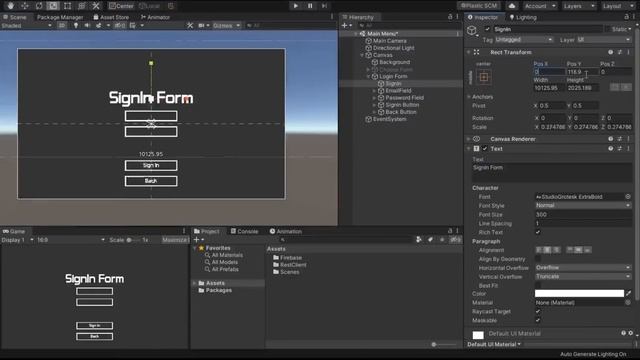 GOOGLE FIREBASE + UNITY - ПОДКЛЮЧЕНИЕ, РЕГИСТРАЦИЯ, АВТОРИЗАЦИЯ - REST CLIENT #1