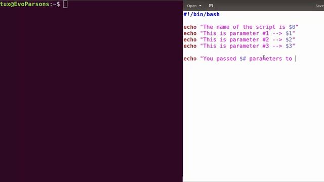 M08T1.2 - Intro to Linux - Bash Scripting - Arguments