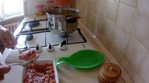 Как сварить суп с фрикадельками из фарша с рисом за 20 минут