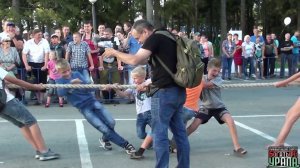 Перетягивание каната. 2 сентября 2017 г. День работников леса, Фанкому 45, Верхняя Синячиха