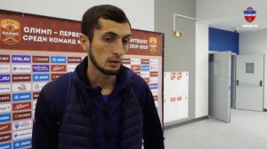 Али Гаджибеков: "Двоякое впечатление от игры"