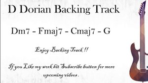 D Dorian Backing Track | 100 bpm | Backing track | D (dorian) minor Backing Track.