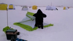 Как собрать палатку Лотос Куб