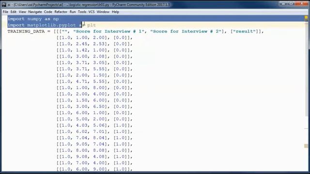 Logistic Regression w/ Python & Gradient Descent (Prototype Project 01)
