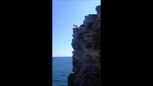 Montenegro Budva Mogren Beach Cliff Jumping смотреть онлайн