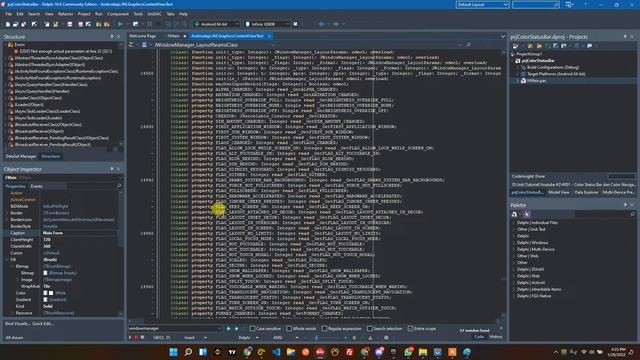 002 - Delphi Firemonkey - Transparent Status Bar and Navigation Bar смотреть онлайн