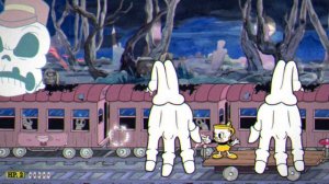 Cuphead босс Призрачный экспресс