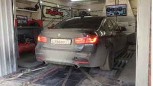 Замер мощности BMW F30 320d stage 2 UDM