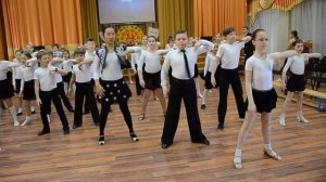 6 Разминка 3 4класс, танец ЭУК Аттестация, 5апр2014
