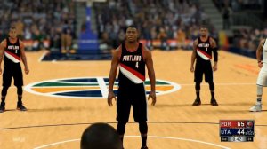 NBA 2K17 (PS4)- Portland Trail Blazers vs Utah Jazz - Full Game - Simulation Nation