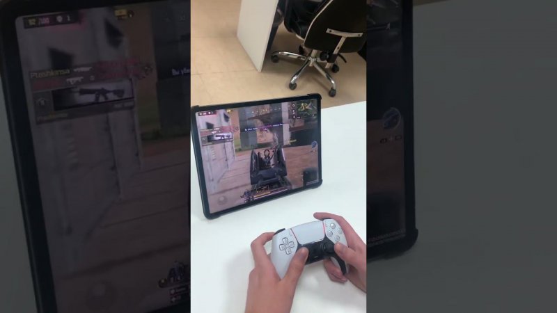 Call of Duty Mobile + геймпад от PS 5 на iPhone/iPad
