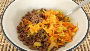 Блинчики с сердцем и плавленным сыром