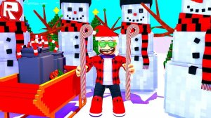 СИМУЛЯТОР САНТЫ РАЗДАЁМ КУЧУ ПОДАРКОВ В ROBLOX ВИДЕО ИГРА РОБЛОКС