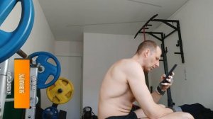 Подтягивания Добр.2х18(19кг) , жим лёжа 2х18(58,5кг). Прогрессирую