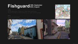 Fishguard - 33 year 'Then & Now' Comparison (1989 - 2022)