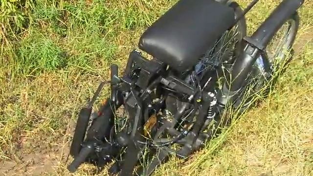 САМОДЕЛЬНЫЙ ЭЛЕКТРОВЕЛОСИПЕД ТРЕХКОЛЕСНЫЙ СКЛАДНОЙ 24 ДЮЙМА смотреть онлайн