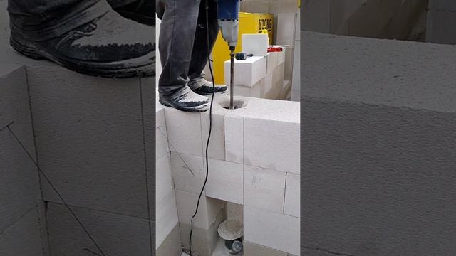 Отверстие под вытяжку в газобетоне. смотреть онлайн