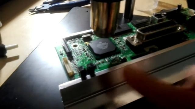 Демонтаж BGA чипа с платы смотреть онлайн