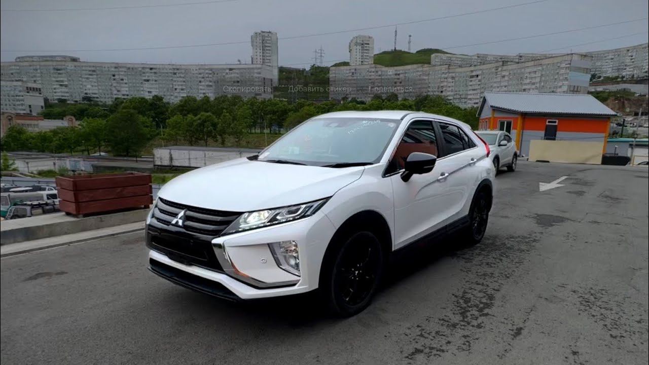 Mitsubishi Eclipse Cross 2019 года 1,5 турбо купили на Японском аукционе. смотреть онлайн