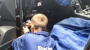 Установили на VW Teramont автосигнализацию StarLine E96 BT GSM