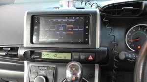 LeTrun магнитола на Toyota Wish 2010 года