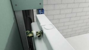 Монтаж смывного бачка GEBERIT UP182 в гипсокартон - 1 часть