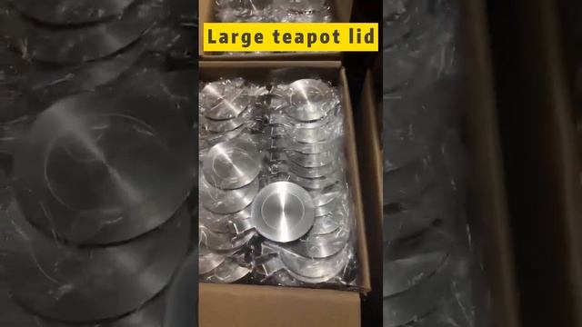 Large teapot lid#Stainless steel cover#