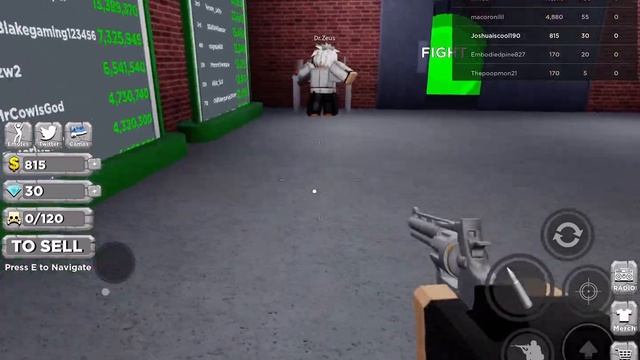 ROBLOX ZOMBIE KILLING SIMULATOR смотреть онлайн