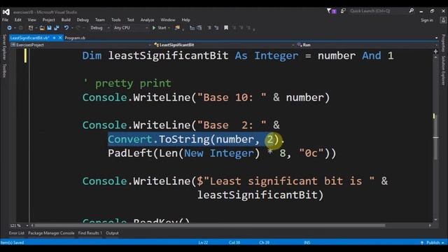 bitwise op get first bit in vb.net смотреть онлайн