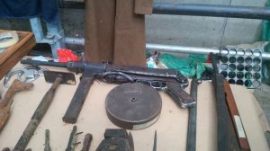 Выставка оружия . Синей (Бельгия) весна 2017 год