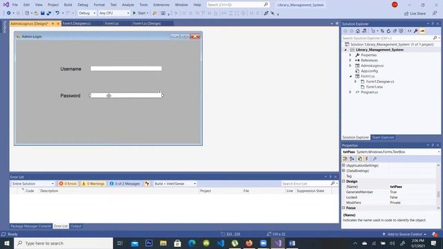 Library Management System using C# | Windows Form Application | Visual Studio 2019 | Forms in C# смотреть онлайн