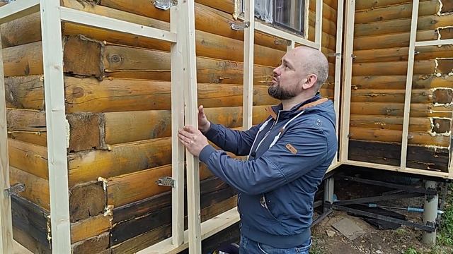 Утепляем дом из бруса без конопатки смотреть онлайн