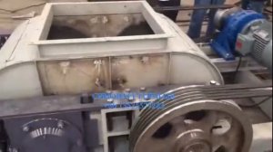 Двхвалковая дробилка для известняка, гипса, глины...