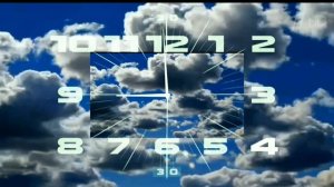 Часы первого канала (моя утренняя версия с логотипом) @1tv